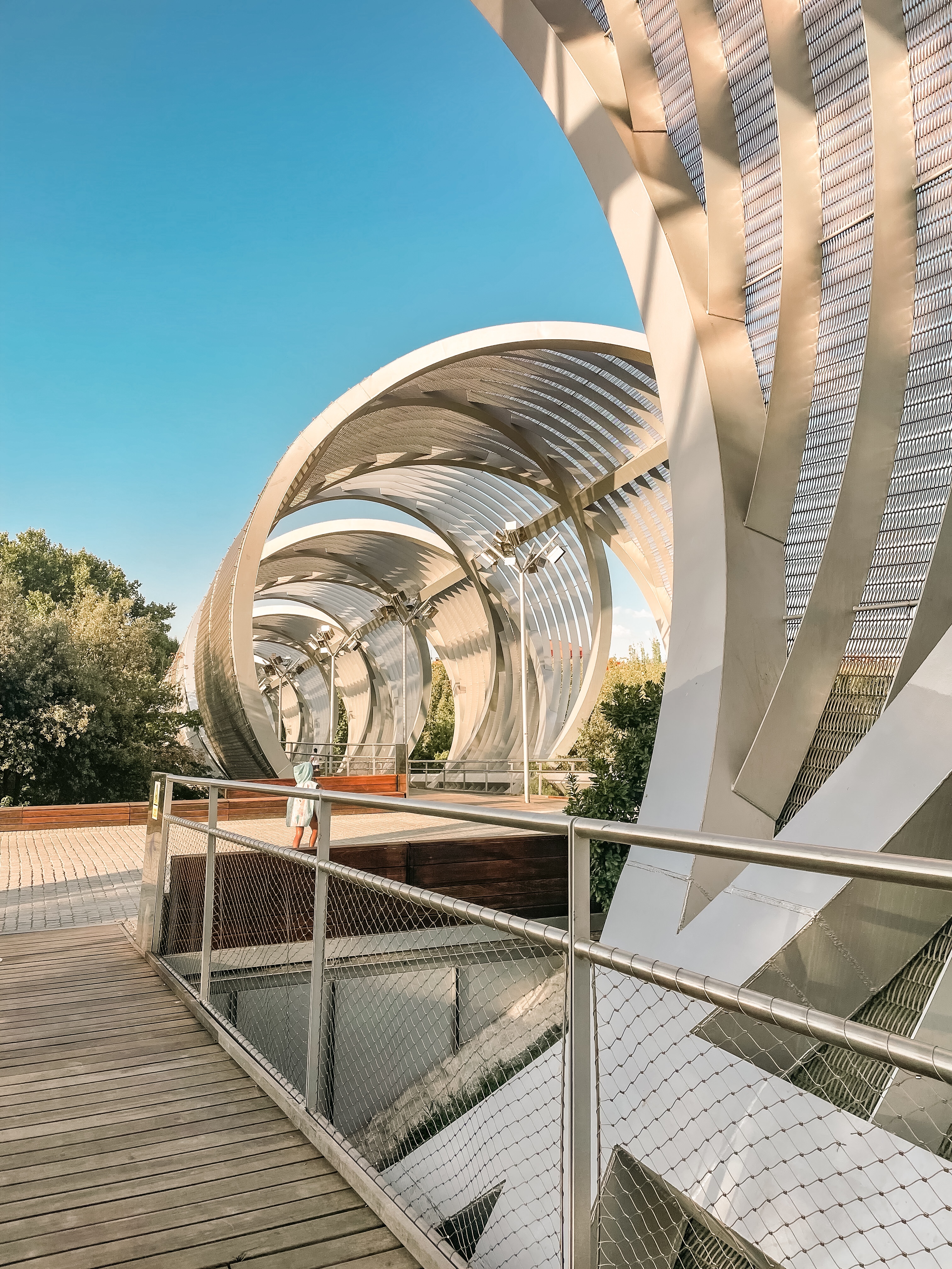 puente de arganzuela Madrid Architecture pont en métal