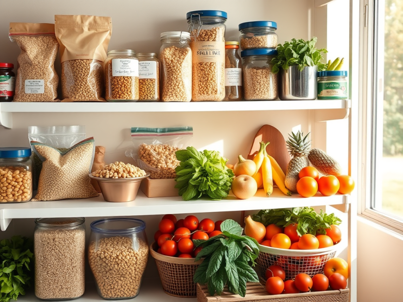 Mes essentiels placard pour une alimentation anti-inflammatoire réaliste (sans ruiner ton&nbsp;budget)